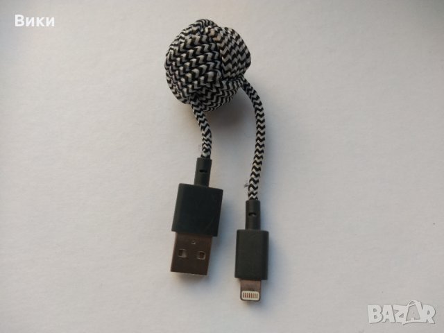 Native Union Key Lightning Cable - здрав плетен кабел за Apple устройства , снимка 2 - Аксесоари за Apple - 32487041