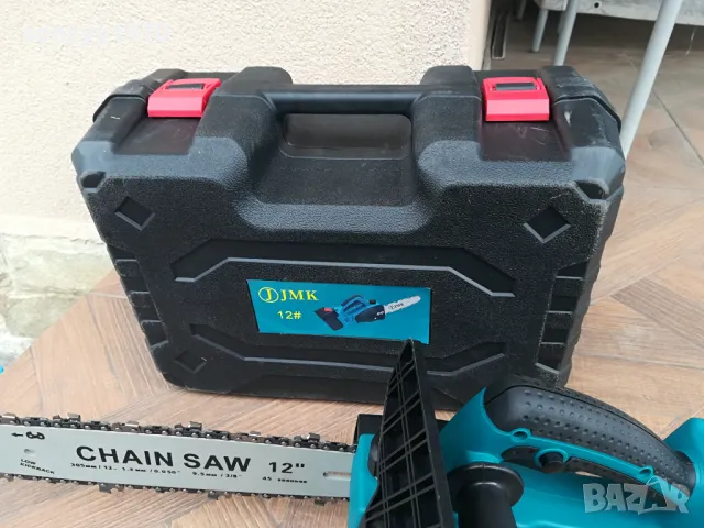 РЕЗАЧКА 12 ИНЧА-ГОЛЯМА С ДВЕ БАТ И ЗАРЯДНО 0704251801, снимка 3 - Градинска техника - 49797725