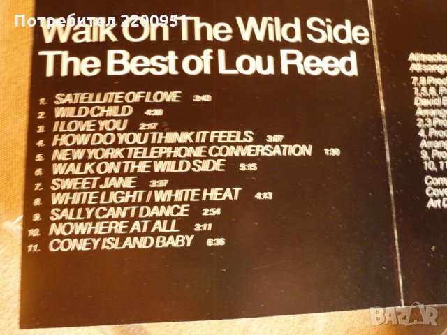 LOU REED, снимка 4 - CD дискове - 32419738