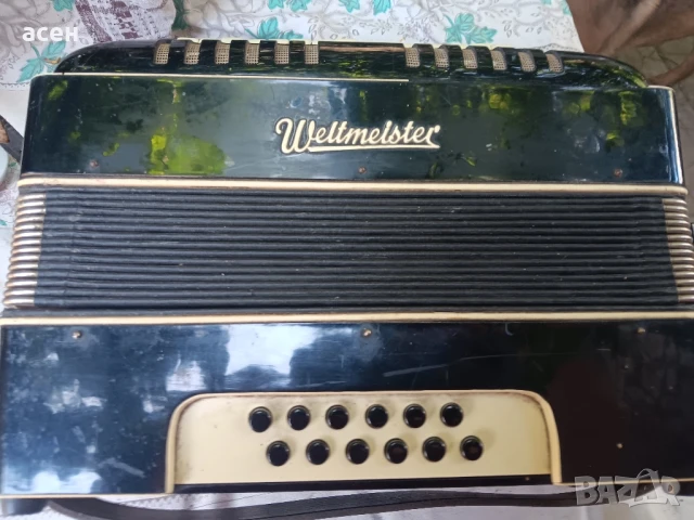 акордеон малък, снимка 7 - Антикварни и старинни предмети - 50660807