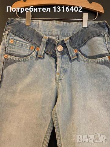 Ефектни дамски дънки Levis, eur28, снимка 2 - Дънки - 33047064