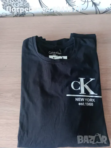 Блуза с дълъг ръкав CK, снимка 1