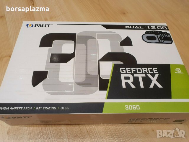 Palit RTX 3060 Dual OC 12GB GDDR6, снимка 2 - Видеокарти - 33609227