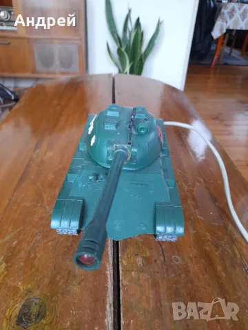 Стара детска играчка танк, снимка 3 - Други ценни предмети - 48337260