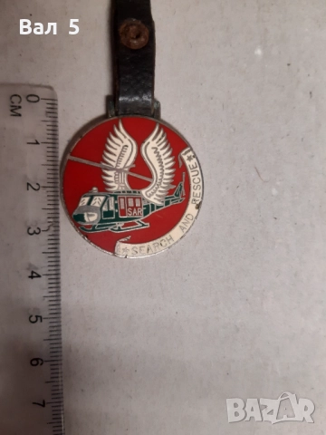 Знак , медал , плакет Search and rescue , Търси и спаси, снимка 4 - Антикварни и старинни предмети - 52495474