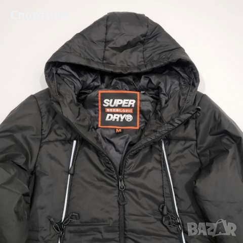 SUPERDRY M50011ST Оригинално Пухено Яке Спортна Грейка с Качулка M, снимка 5 - Якета - 43122703