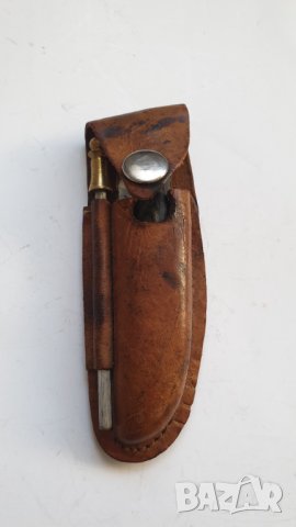Джобна ножка LAGUIOLE с оригинално масатче и канийка, снимка 2 - Антикварни и старинни предмети - 43077766