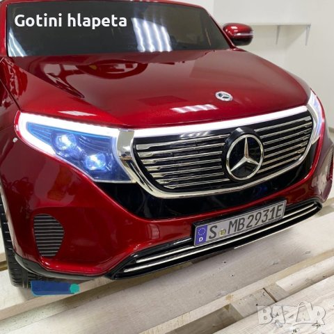 Акумулаторен джип Mercedes Benz EQC 400, снимка 5 - Детски велосипеди, триколки и коли - 37661627