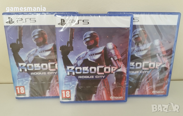 [ps5]! Ниска Цена ! RoboCop: Rogue City / Playstation 5, снимка 1 - Игри за PlayStation - 43988374
