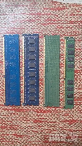 4 броя DDR3 рам памет. 7лв - 1 брой, 28лв - всички., снимка 2 - За дома - 50748213