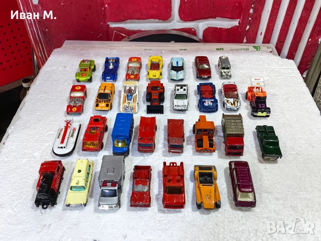 мачбокс / matchbox колички 