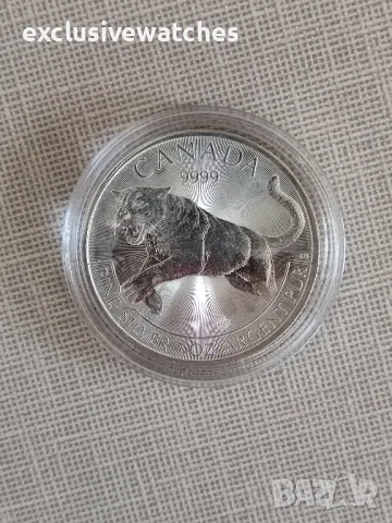 1 тройунция Сребърна Монета Пума 2016 г. -­ Серия Хищници, снимка 5 - Нумизматика и бонистика - 49840792