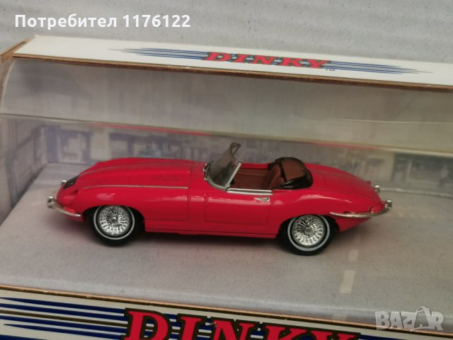 Matchbox MOY Dinky DY-18 '68 Jaguar E Type Mk 1 1/2 Cabrio Ретро Модел Нов В Кутия, снимка 5 - Коли, камиони, мотори, писти - 35274705