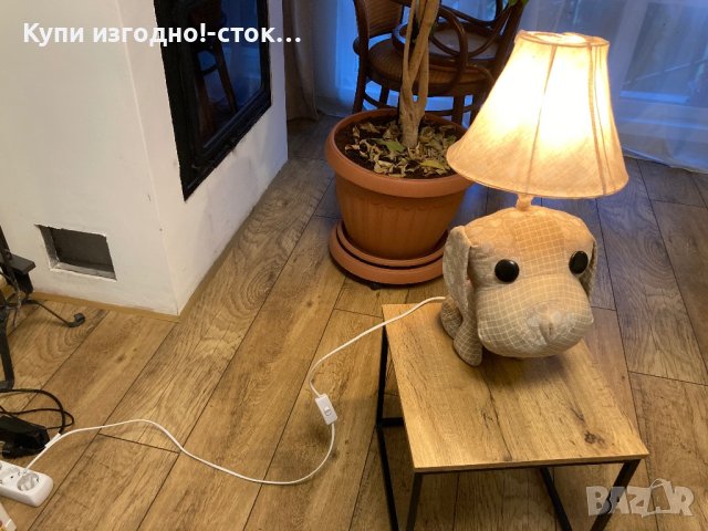 Лампа плюшена играчка - куче от Beiyuan 55см височина, снимка 4 - Друга електроника - 43674211