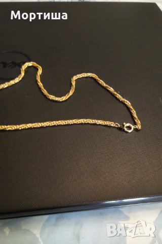 Позлатен синджир , снимка 2 - Колиета, медальони, синджири - 28810484