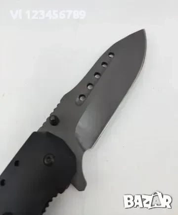 Сгъваем автоматичен нож Buck-Da148-90х225 мм Black eddition, снимка 6 - Ножове - 52266290