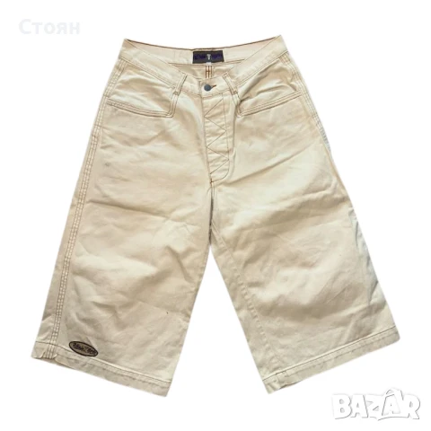 90s Freeman T. Porter baggy 3/4 Jorts, снимка 2 - Къси панталони - 51395567