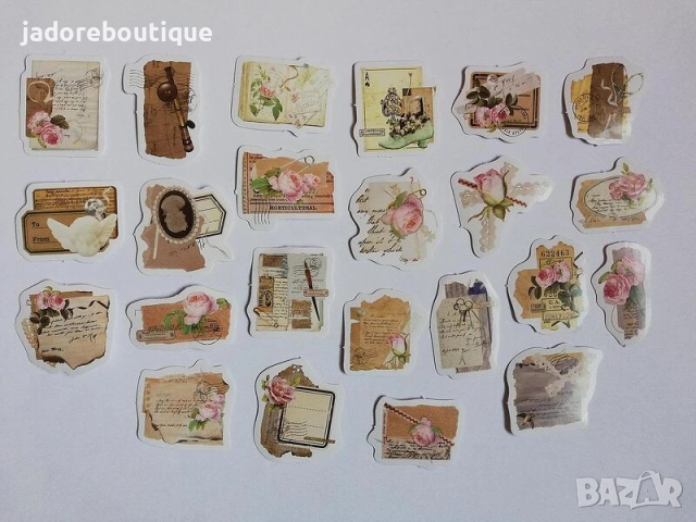 Скрапбук стикери за декорация планер 23 бр /комплект - различни видове #2, снимка 9 - Други - 34638724