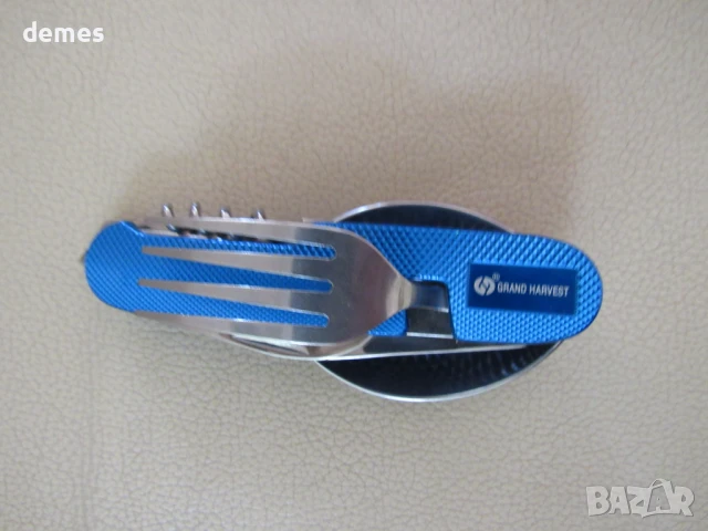 Туристически комплект вилица, лъжица.... , ново, Русия, снимка 2 - Прибори за хранене, готвене и сервиране - 51057292