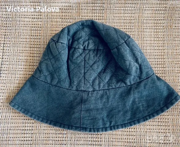 Модерна шапка панама 55% лен, 45% памук, снимка 9 - Шапки - 47564530