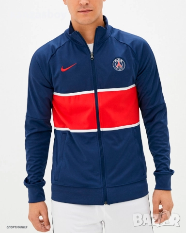 Nike Paris Saint-Germain - мъжко футболно горнище С, снимка 2 - Спортни дрехи, екипи - 52470928