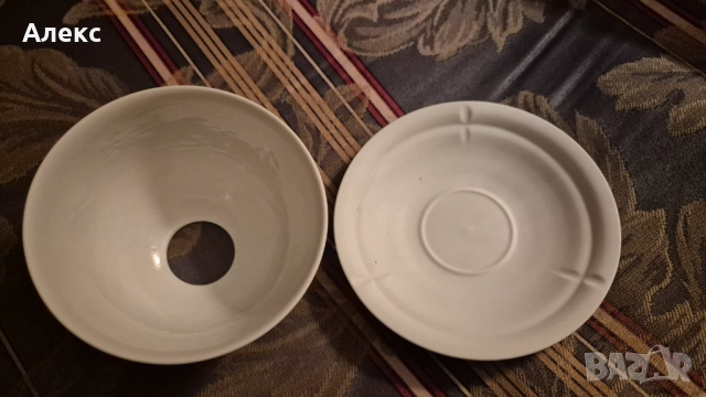 Разкошен чаен свещник–Фин порцелан!, снимка 6 - Аксесоари за кухня - 52679653