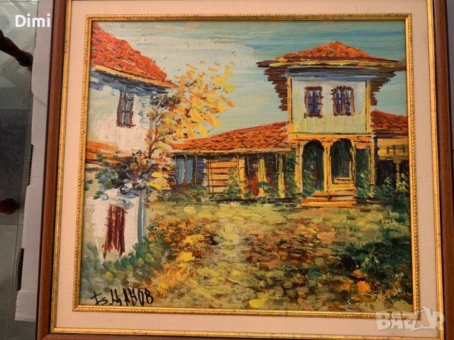 БОРИСЛАВ ЦАНОВ масло/платно пейзаж