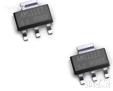 Стабилизатор на напрежение AMS1117-5.0V, AMS1117