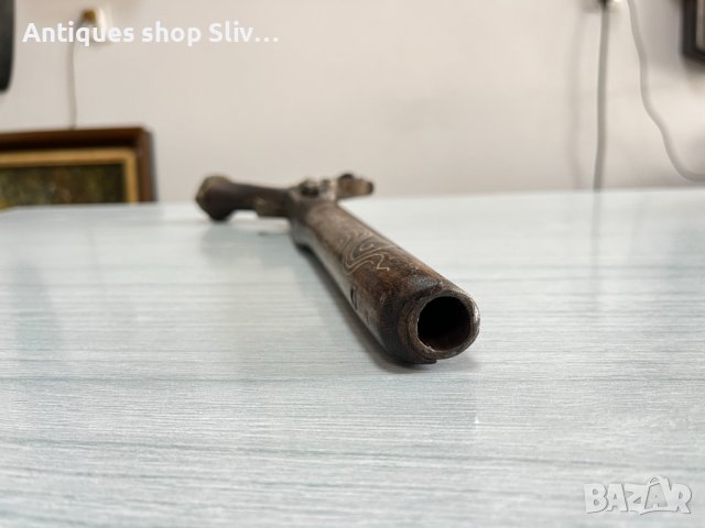 Стар кремъчен пистолет / кремъклия. №2831, снимка 8 - Антикварни и старинни предмети - 38322589