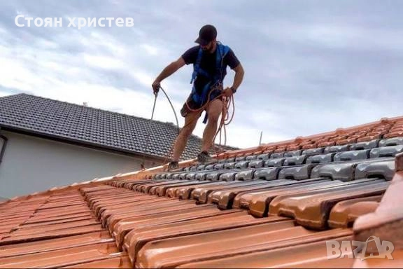 Боядисване на покриви метални конструкции веранди фасади и всички видове вътрешни бои, снимка 5 - Ремонти на покриви - 52031842