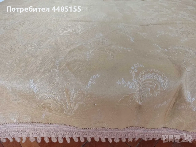 Покривка за спалня/диван старо злато, снимка 5 - Покривки за легло - 53073011