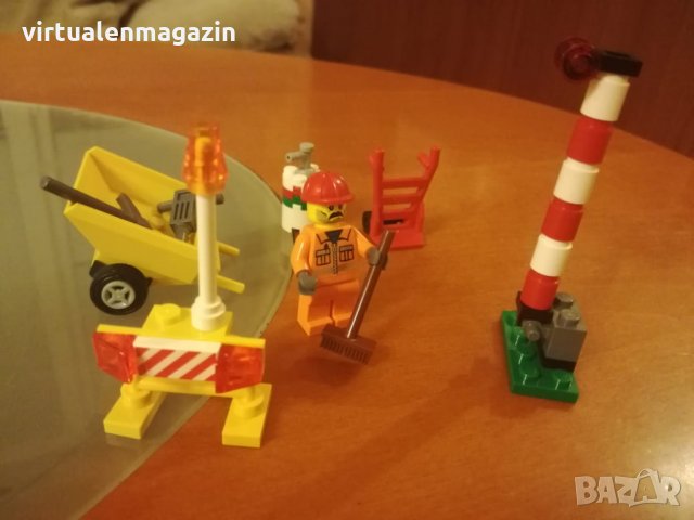 Лего - Lego строителен работник и аксесоари, снимка 5 - Конструктори - 33617580