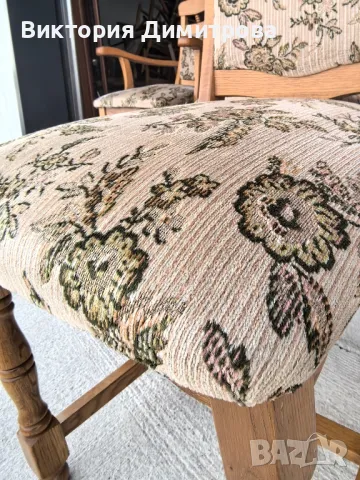 Комплект от 6 трапезни стола , снимка 5 - Столове - 50335075