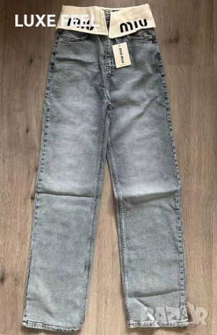 Дамски Дънки L, XL ⚜️ MIU MIU 