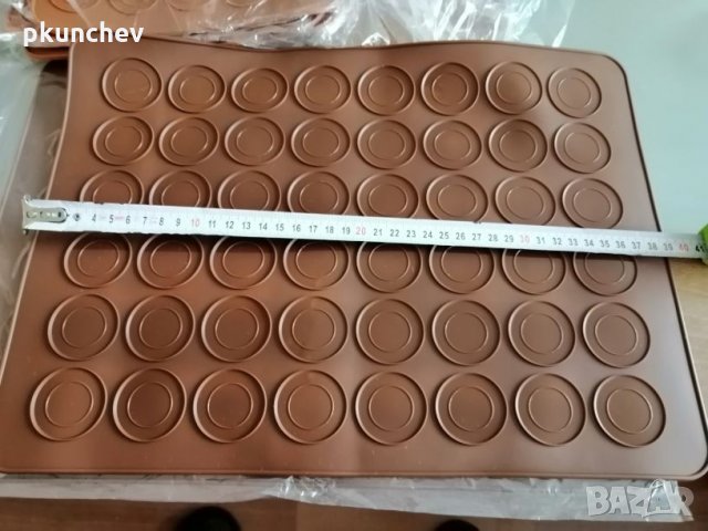 Силиконови форми за френски макарони, снимка 5 - Домашни продукти - 26561224