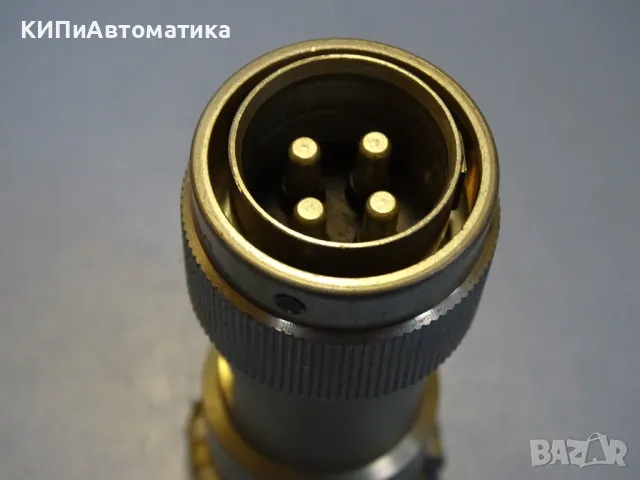кръгъл конектор Souriau 840 series circular connector 4 contacts, снимка 4 - Резервни части за машини - 48546619