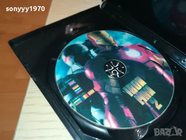IRON MAN 2 DVD 0101250931, снимка 2 - DVD филми - 48508480