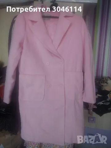 дамско розово палто, снимка 2 - Палта, манта - 48394860