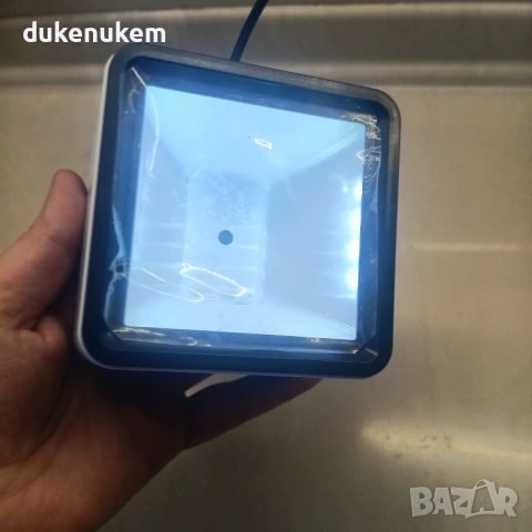 Кабелен USB баркод скенер ASHATA – 1D/2D, настолен (hands-free), снимка 11 - Друго търговско оборудване - 53110075