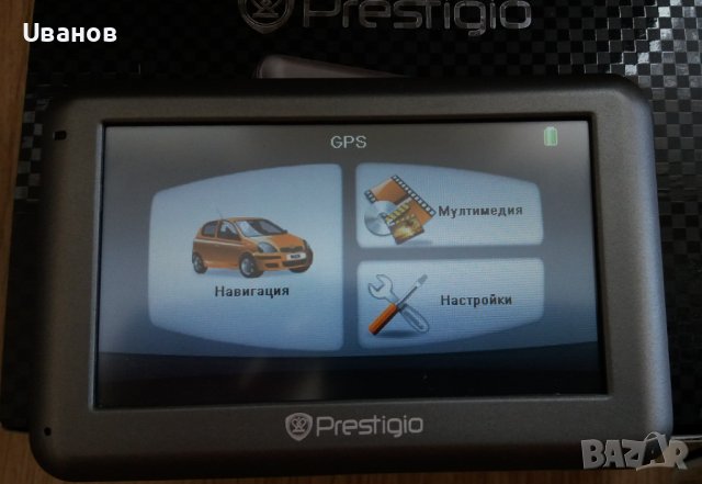 GPS Prestigio 4055 навигация за кола, 4.3 инча, като нова, карта на България, снимка 2 - Навигация за кола - 42962803