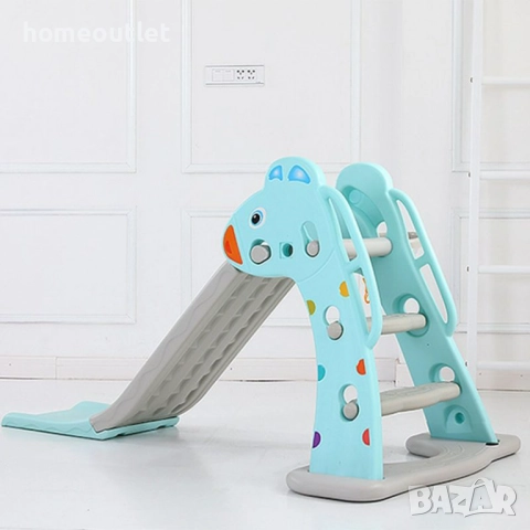 ПРОМОЦИЯ Детска мултифункционална пързалка от HDPE пластмаса M018BLUEDE, снимка 3 - Други - 52751911