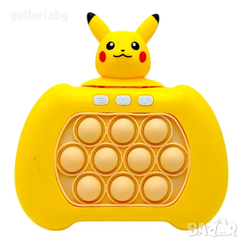 Играчка pop it Покемон Със светлини и звук, Пикачу , снимка 2 - Други - 49115095
