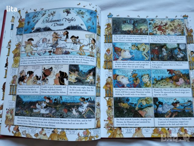 Книга на Шекспир в комикси на английски език , снимка 6 - Детски книжки - 43560312
