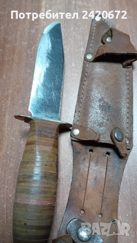 стар кован нож, снимка 2 - Ножове - 52225674