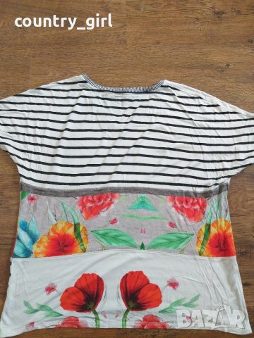 Desigual - страхотна дамска тениска, снимка 8 - Тениски - 28811721