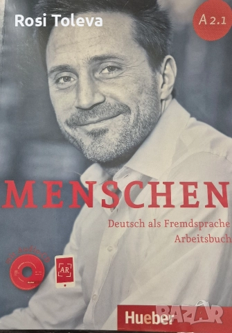 Учебник и Учебна тетрадка Menschen A2.1 Kursbuch, снимка 2 - Учебници, учебни тетрадки - 52976059