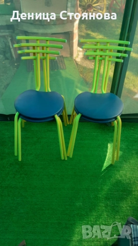 Комплект столове + бар стол , снимка 5 - Столове - 52216249