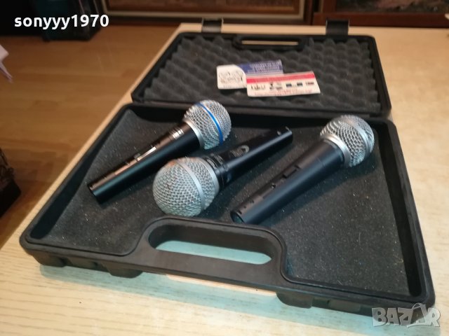 SHURE PROFI MIC-GERMANY 0601221652, снимка 4 - Микрофони - 35349147