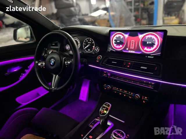 BMW 5 Series F10/F11 (2011/2012) CIC 12.3" - навигация, 2221+12, снимка 4 - Навигация за кола - 48673673