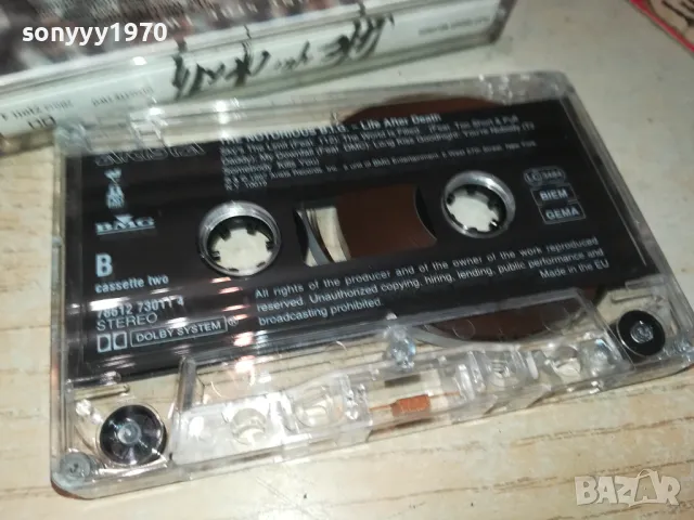 THE NOTORIOUS BIG-ORIGINAL TAPE 2404251022, снимка 7 - Аудио касети - 50016798